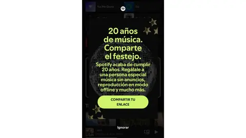 Usuarios de Spotify comenzaron a compartir en redes sociales sus “eras musicales” y artistas favoritos de cada etapa./ Spotify