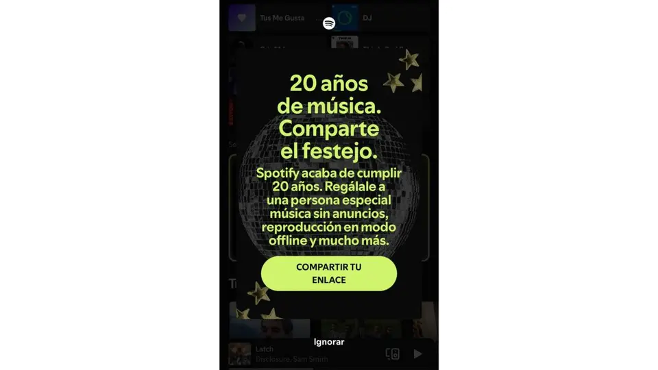 Usuarios de Spotify comenzaron a compartir en redes sociales sus “eras musicales” y artistas favoritos de cada etapa./ Spotify