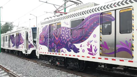 Mundial CDMX 2026: así serán los nuevos trenes “Ajolote” que llevarán a miles de aficionados