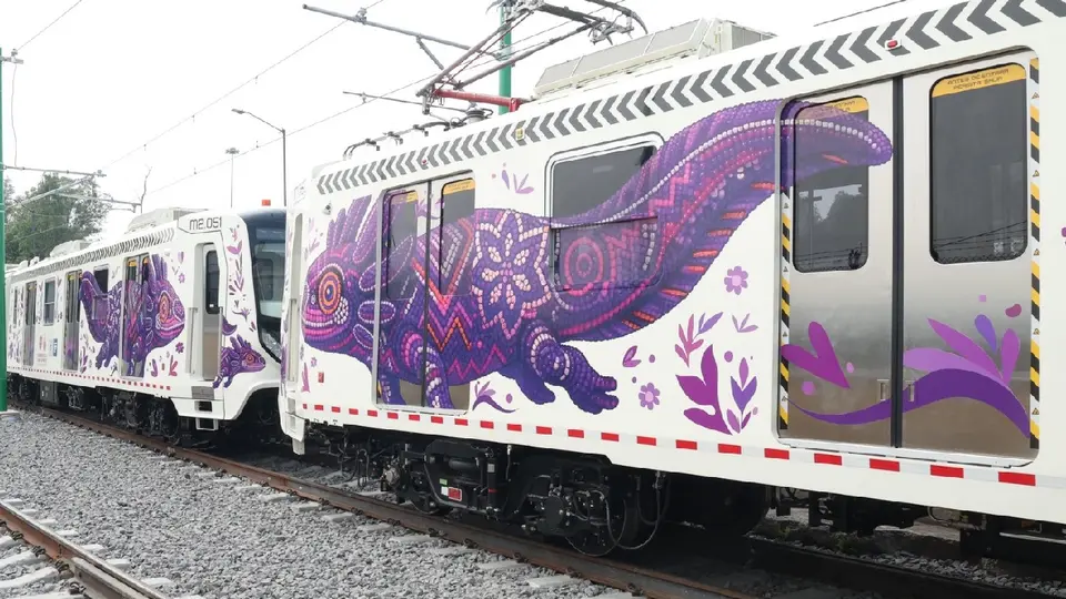 Mundial CDMX 2026: así serán los nuevos trenes “Ajolote” que llevarán a miles de aficionados