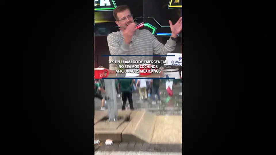 ¡ES UN LLAMADO DE EMERGENCIA! NO SEAMOS COCHINOS, AFICIONADOS MEXICANOS