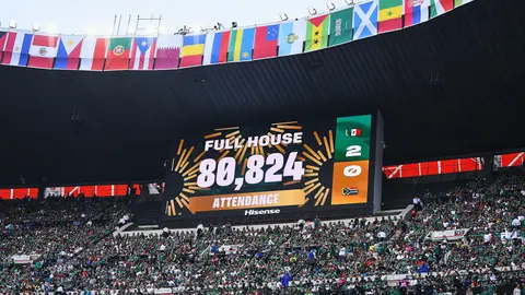 ¡No, bueno! River Plate se burla del lleno en el Estadio Ciudad de México durante la inauguración del Mundial 2026