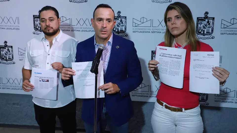 La dirigencia panista fue quien anunció el procedimiento contra el Gobernador de Nuevo León /  FB: @SAMUELGARCIASEPULVEDA