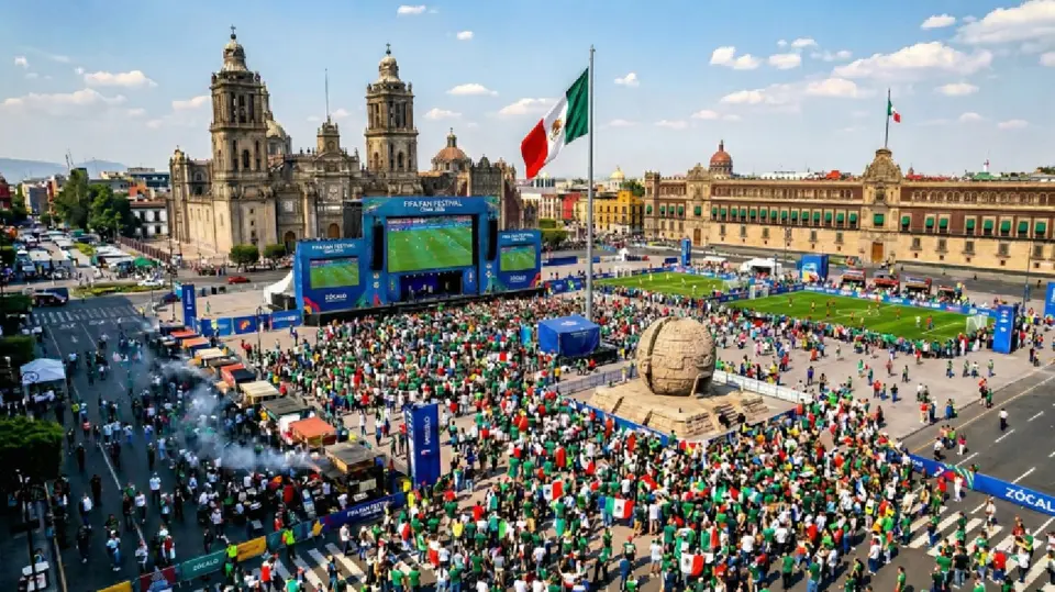 El Gobierno busca que los beneficios del Mundial lleguen a distintas regiones del país. / Google Nano Banana.