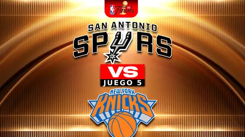 ¿Dónde ver San Antonio Spurs vs. New York Knicks, Juego 5? Fecha, hora y transmisión