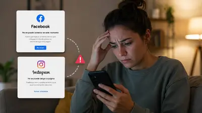 ¡No es tu wifi! Caída mundial de Meta afecta a millones de usuarios en Facebook e Instagram