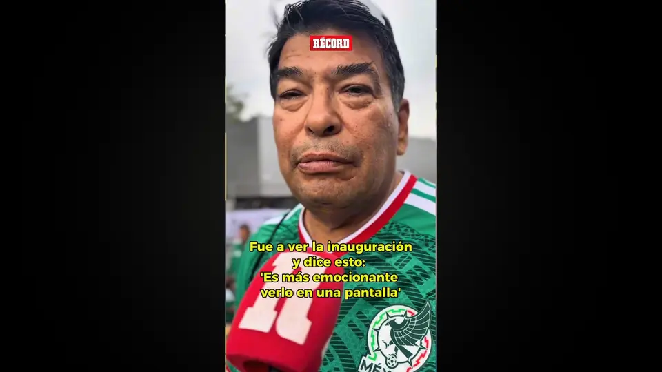 Aficionado fue al México vs Sudáfrica y dijo que hubiera preferido ver el juego en TV