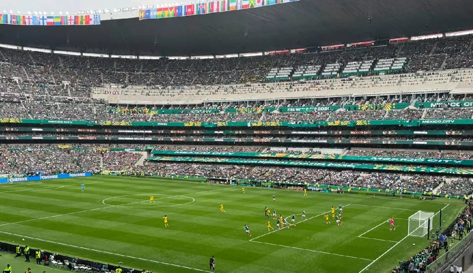 Estadio Ciudad de México durante la inauguración de la Copa del Mundo 2026 / @MexicoCity26