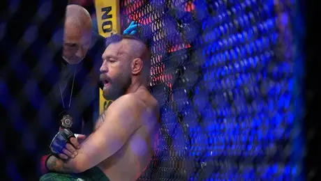 ¿Qué lesión sufrió Conor McGregor en su regreso a la UFC?