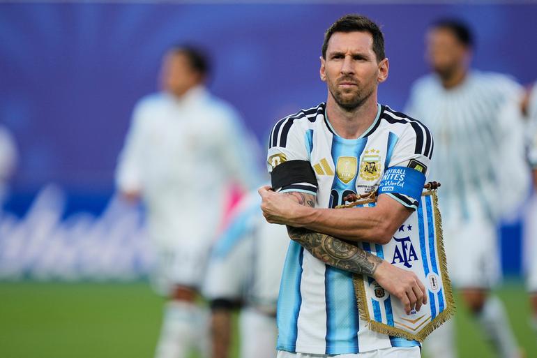 Lionel Messi ante Suiza | AP