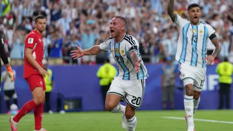 Alexis Mac Allister adelanta a la Albiceleste ante Suiza en el Mundial 2026
