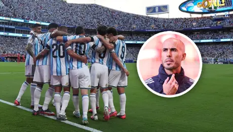 Guido Pizarro es captado en el partido de Argentina en Kansas City a días del arranque del Apertura 2026