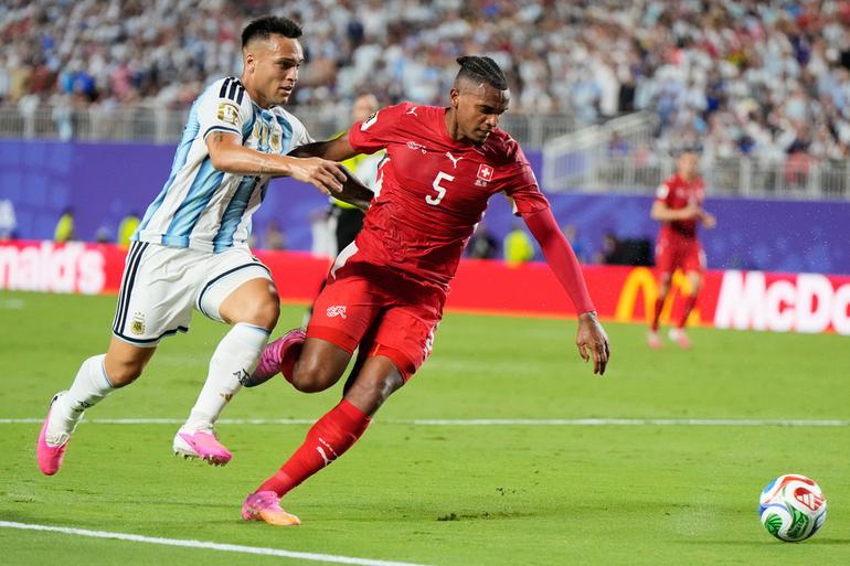 Argentina contra Suiza | AP
