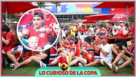 ¡Morita el 'Vikingo'! Gilberto Mora es captado haciendo el tradicional festejo de Noruega