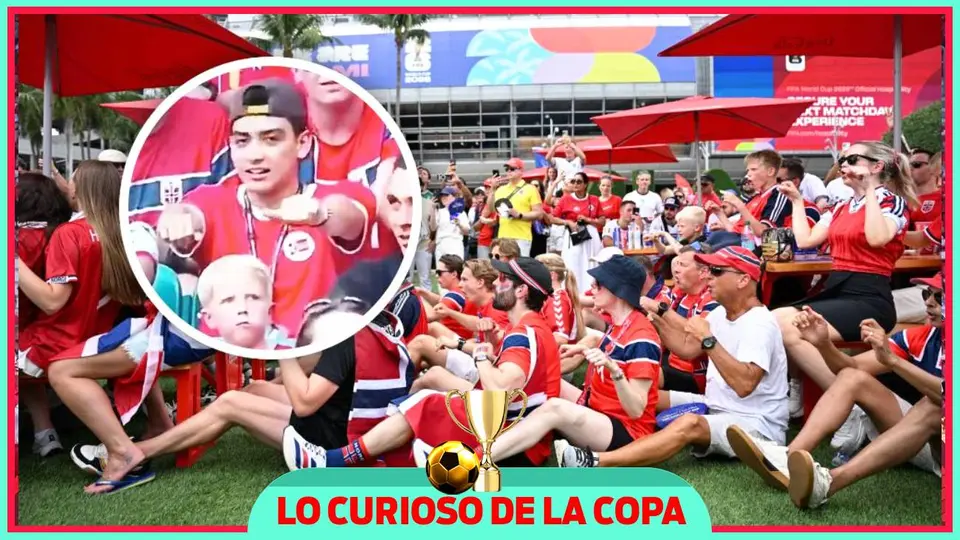 ¡Morita el 'Vikingo'! Gilberto Mora es captado haciendo el tradicional festejo de Noruega
