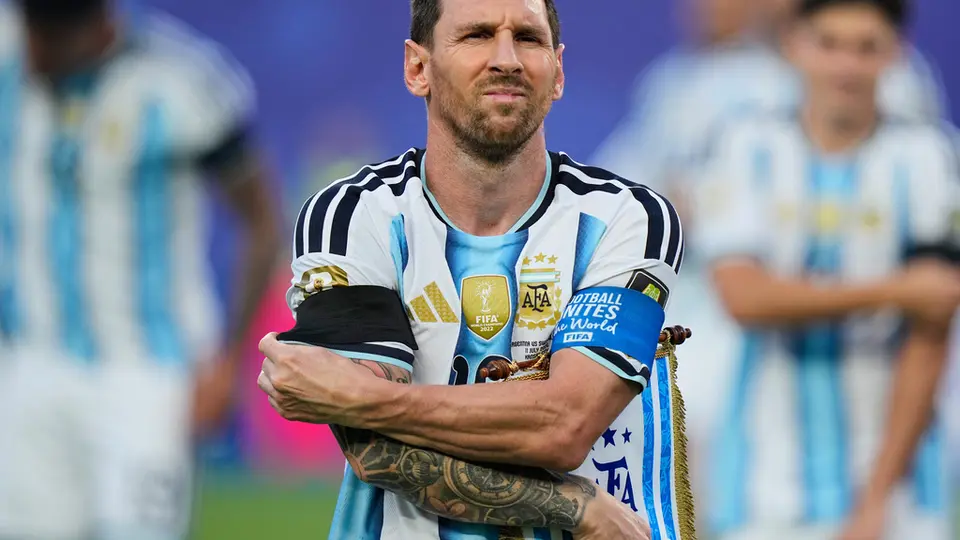Lionel Messi, jugador de Argentina | AP