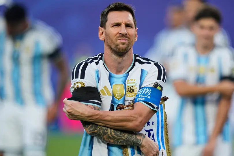 Lionel Messi, jugador de Argentina | AP
