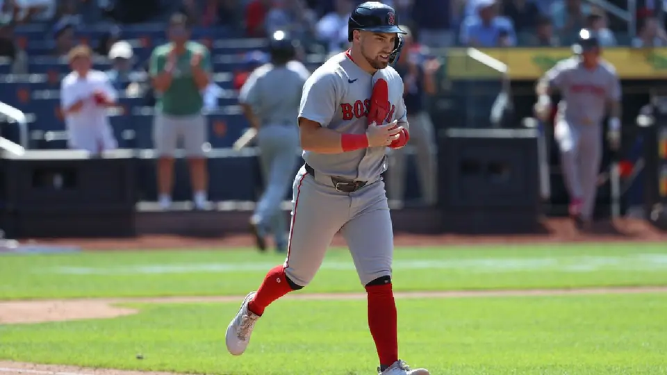 Caleb Durbin con los Red Sox | AP