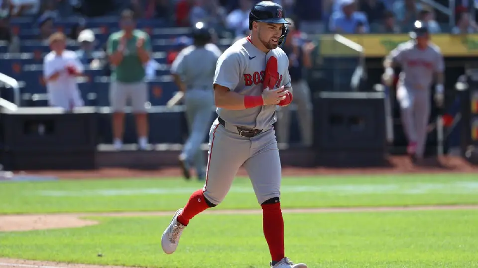 Caleb Durbin con los Red Sox | AP