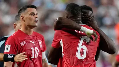 Breel Embolo rompe en llanto tras su expulsión en el Argentina vs Suiza del Mundial 2026