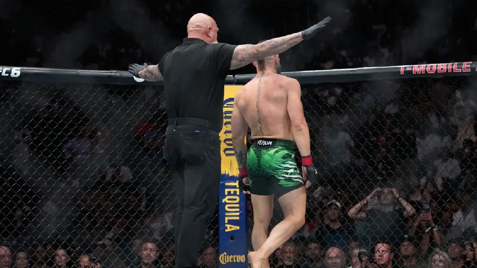 Derrota de Connor McGregor | AP