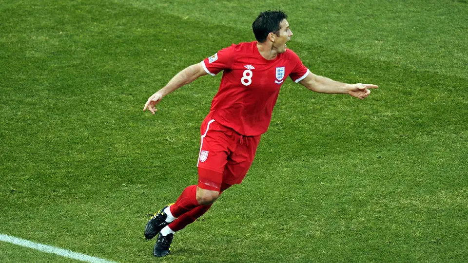 Frank Lampard, en aquel partido en 2010, ante Alemania | MEXSPORT