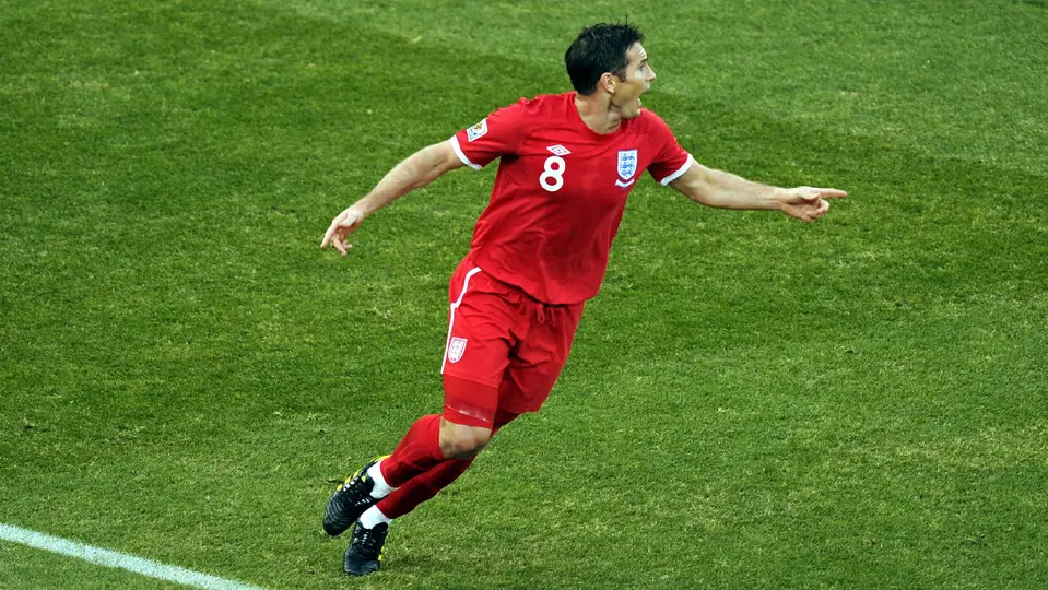 Frank Lampard, en aquel partido en 2010, ante Alemania | MEXSPORT