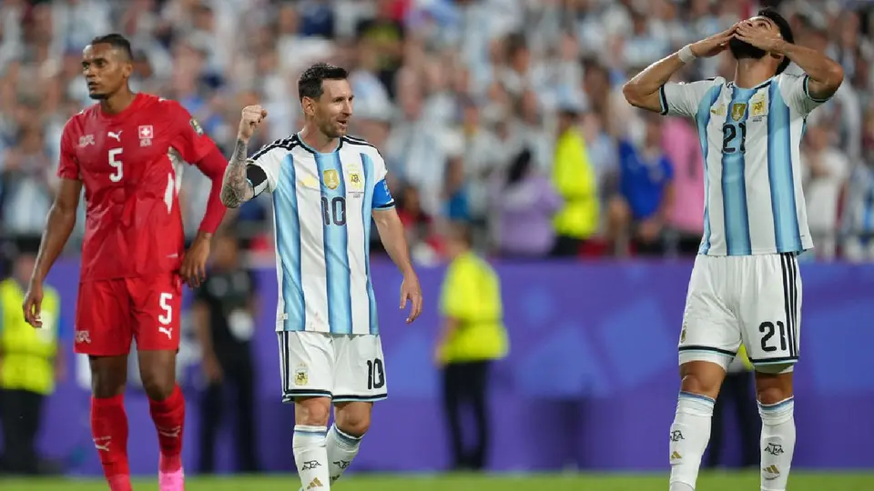 Lionel Messi con Argentina | AP
