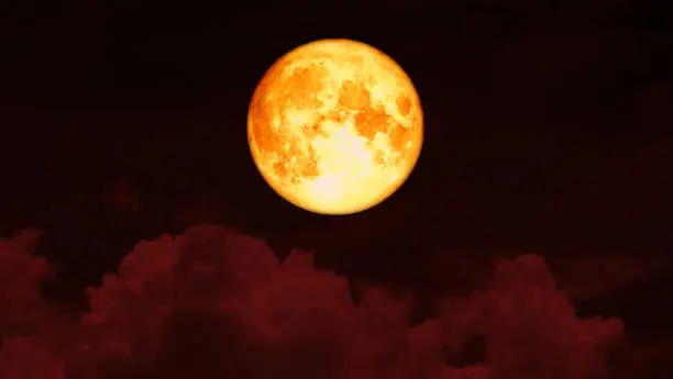La Luna de Ciervo es el nombre con el que tradicionalmente se conoce a la Luna llena de julio, una denominación heredada de los pueblos originarios de Norteamérica./ Pixabay