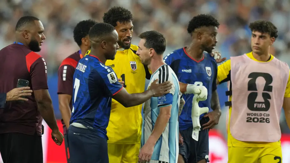 Vozinha felicita a Lionel Messi | AP