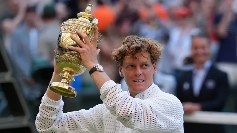 Jannik Sinner es campeón en Wimbledon | AP