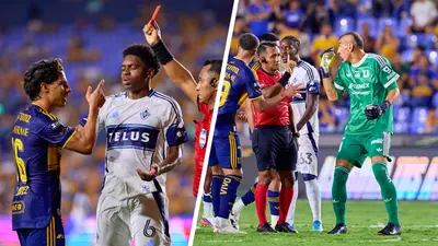 ¡Tigres se queda con 9 en menos de 5 minutos! Nahúel Guzmán y Diego Lainez dejan mal parados a los felinos