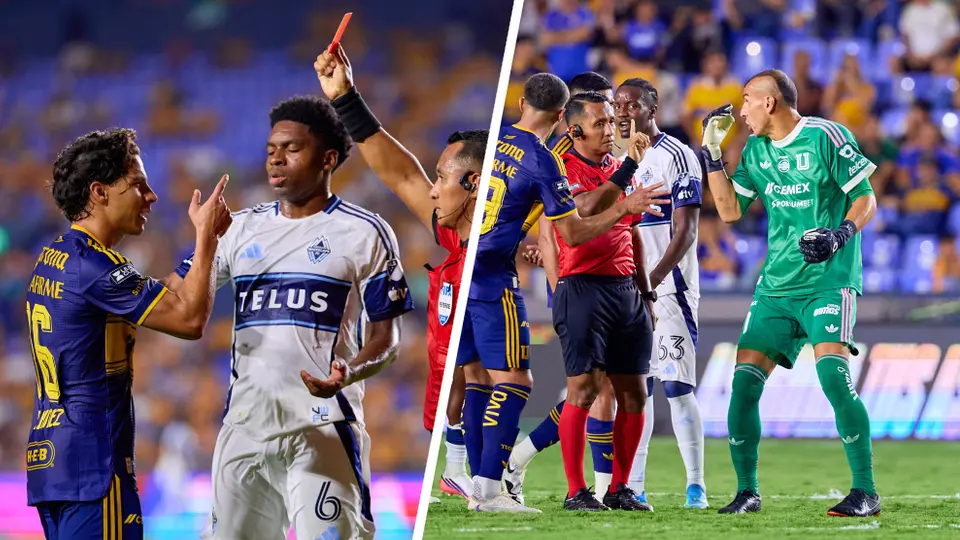 ¡Tigres se queda con 9 en menos de 5 minutos! Nahúel Guzmán y Diego Lainez dejan mal parados a los felinos