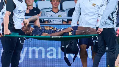 ¡Alarmas encendidas en Pumas! Álvaro Angulo se lesiona y sale del partido ante Columbus
