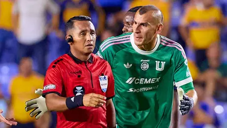 ¿Cuántos partidos de sanción podría recibir Nahuel Guzmán tras su expulsión con Tigres?
