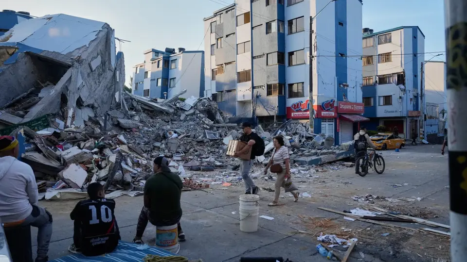 Chocó, Valle del Cauca, Risaralda y Caldas se encuentran entre las regiones afectadas por el terremoto del 10 de agosto./ AP