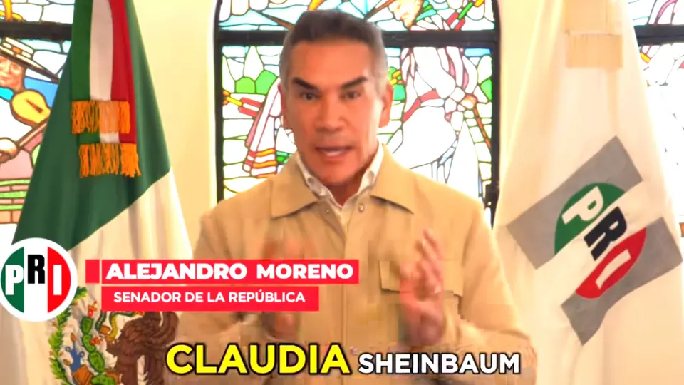 Alejandro Moreno expone que hay una campaña de censura en su contra y del PRI / Especial