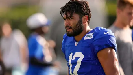 ¡Alarmas en LA! Puka Nacua salió lesionado en el entrenamiento de los Rams