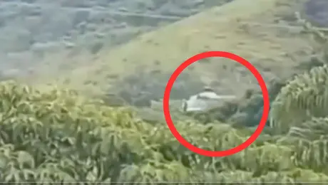 Helicóptero de la Semar aterriza de emergencia en Tamazula, Jalisco; reportan 3 marinos lesionados | VIDEO