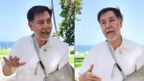 Noroña en Cuba por vacaciones; “Vengan de vacaciones a Cuba”