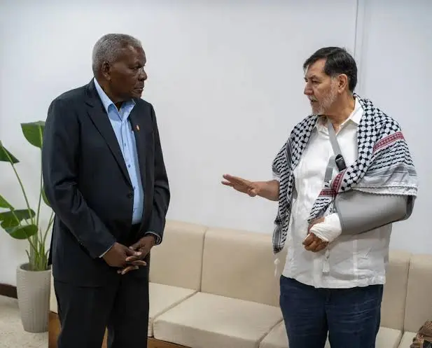 Fernández Noroña señala que en Cuba “no tienen ninguna afectación”./IG_gfnoronaoficial