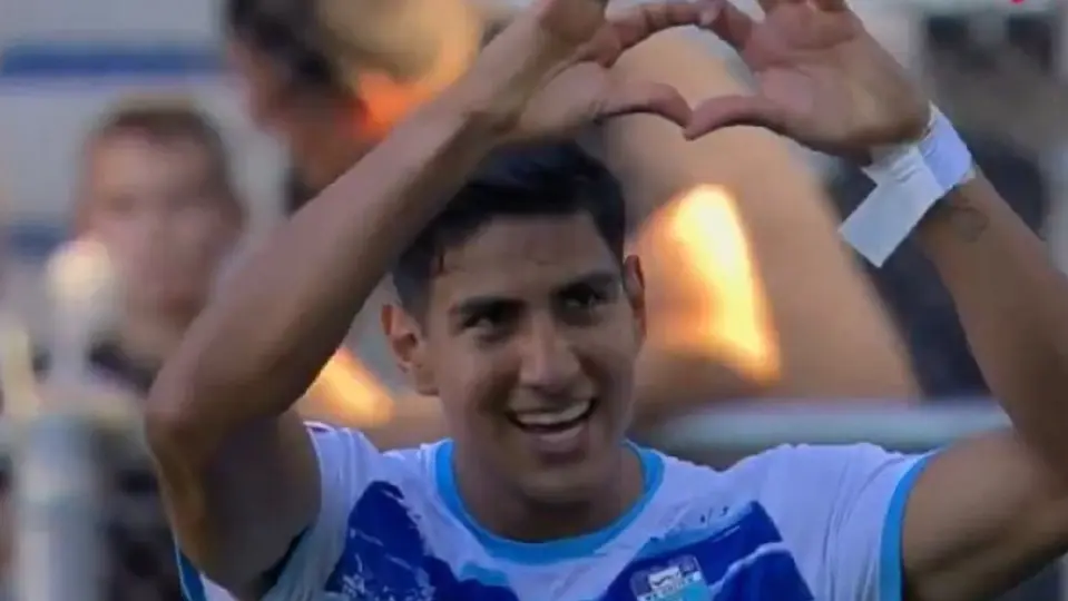 Armando León ante Dinamo Zagreb anotando en Croacia| CAPTURA DE PANTALLA