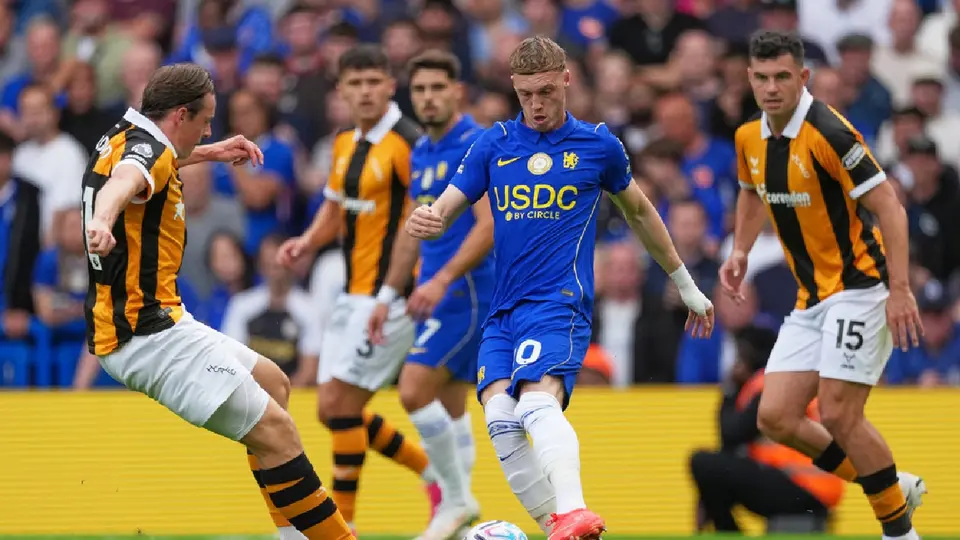 Cole Palmer ante Hull City | AP