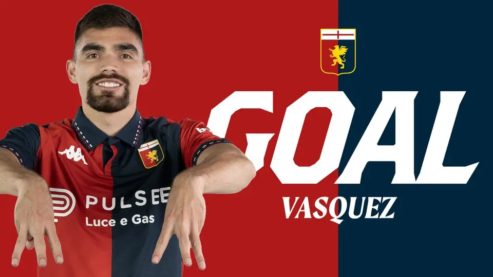 Johan Vázquez Genoa 2026 l X:@GenoaCFC
