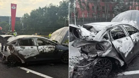 ¿Por qué se incendió el BYD en Santa Fe? Esto se sabe tras el accidente que dejó dos muertos