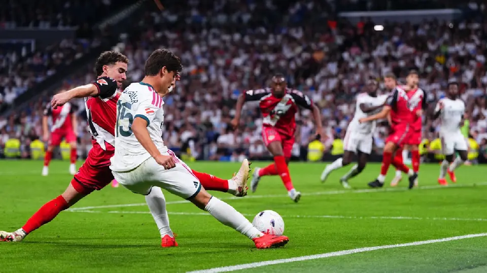 Real Madrid golea al Rayo Vallecano con exquisita exhibición en el Bernabéu