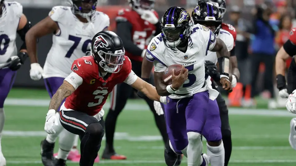 Tyler Huntley comanda heroica remontada en tiempo extra y los Ravens vencen a los Falcons