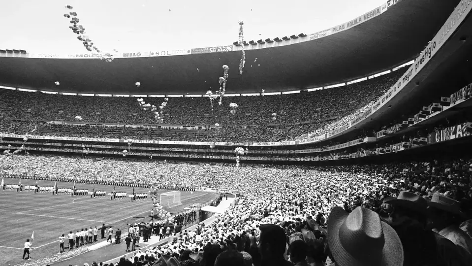 Estadio Azteca, en sus primeros años | MEXSPORT