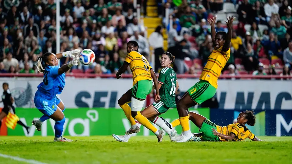 Kiana Palacios en el partido de México ante Jamaica en Aguascalientes | IMAGO 7