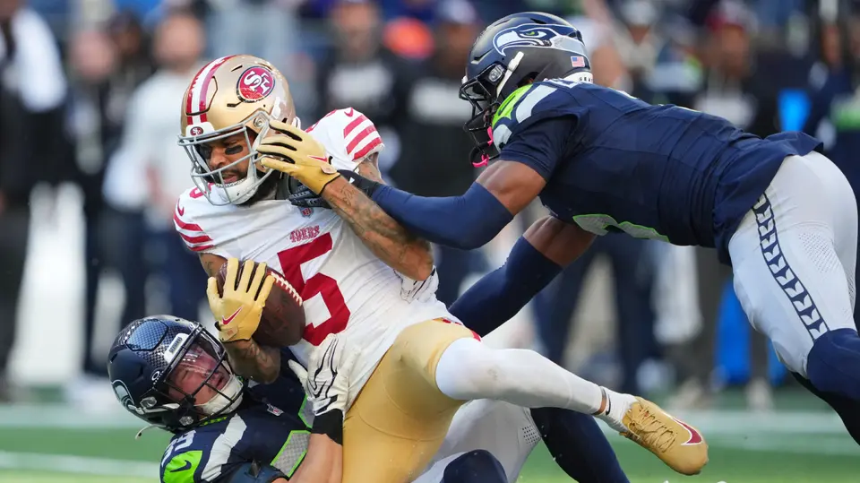 Mike Evans tuvo una tarde sobresaliente frente a los Seahawks | AP
